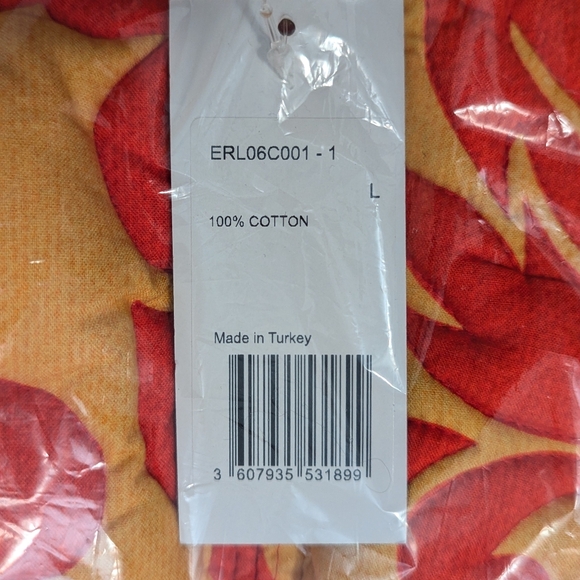 ERL TROPICAL FLOWERS PUFFER Sz Large NEW WITH TAGS - Picture 13 of 14